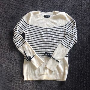 Banana Republic X filpucci Tie Sleeve Sweater